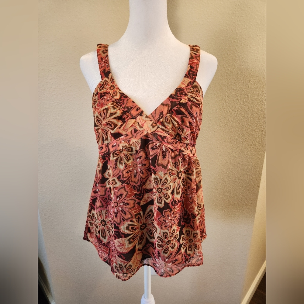 Ann Taylor Loft blouse, multi color